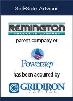 Remington Products Company Acquired by Gridiron Capital