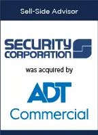 Security Corporation Acquired by ADT Commercial