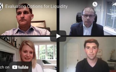 Evaluating Options For Liquidity