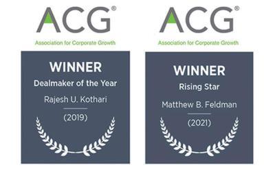 Cascade Partners to Receive Two Awards at ACG Detroit Awards Ceremony