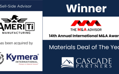 Winner Materials Deal of the Year – 14th Annual International M&A Awards