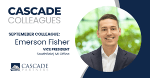 Cascade Colleague Emerson Fisher