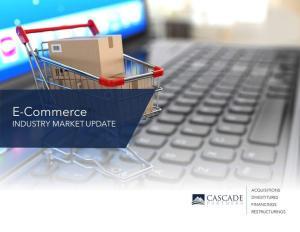 e-Commerce Industry Report Cover Graphic