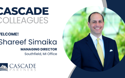 Shareef Simaika CTP Joins Cascade’s Restructuring Practice