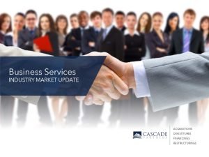 business services industry report - cover graphic