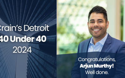 Arjun Murthy Crain’s Detroit 40 Under 40 Honoree