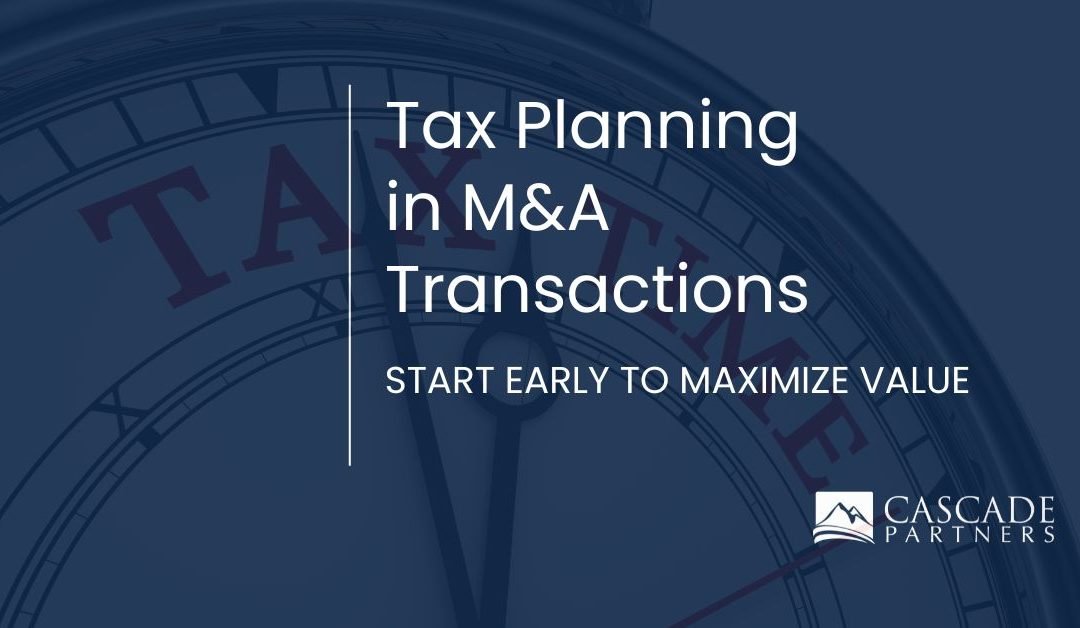 Tax Planning in M&A Transactions