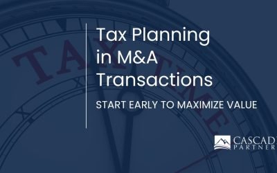 Tax Planning in M&A Transactions