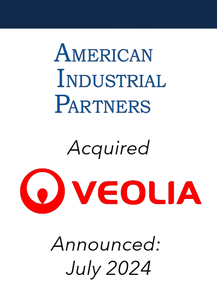 acquisition announcement - American Industrial partners acquires veolia - 2024