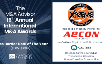 Cascade Wins Cross Border Deal of The Year