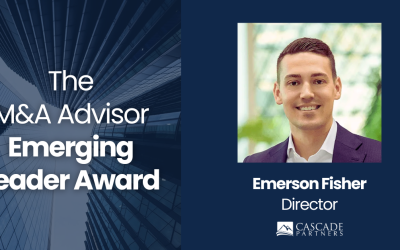 Emerson Fisher Named 2025 Emerging Leader by M&A Advisor