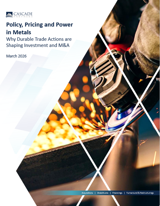 Business Services M&A Update cover sheet