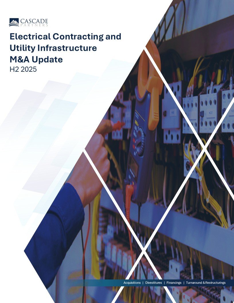 Business Services M&A Update cover sheet