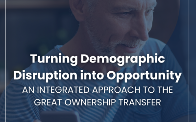 Turning Demographic Disruption into Opportunity