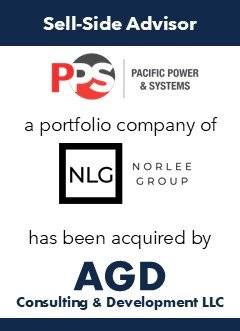 Pacific Power & Systems a portfolio company of Norlee Group has been acquired by AGD Consulting